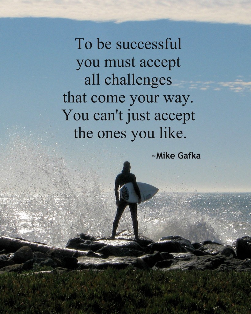 to be successful